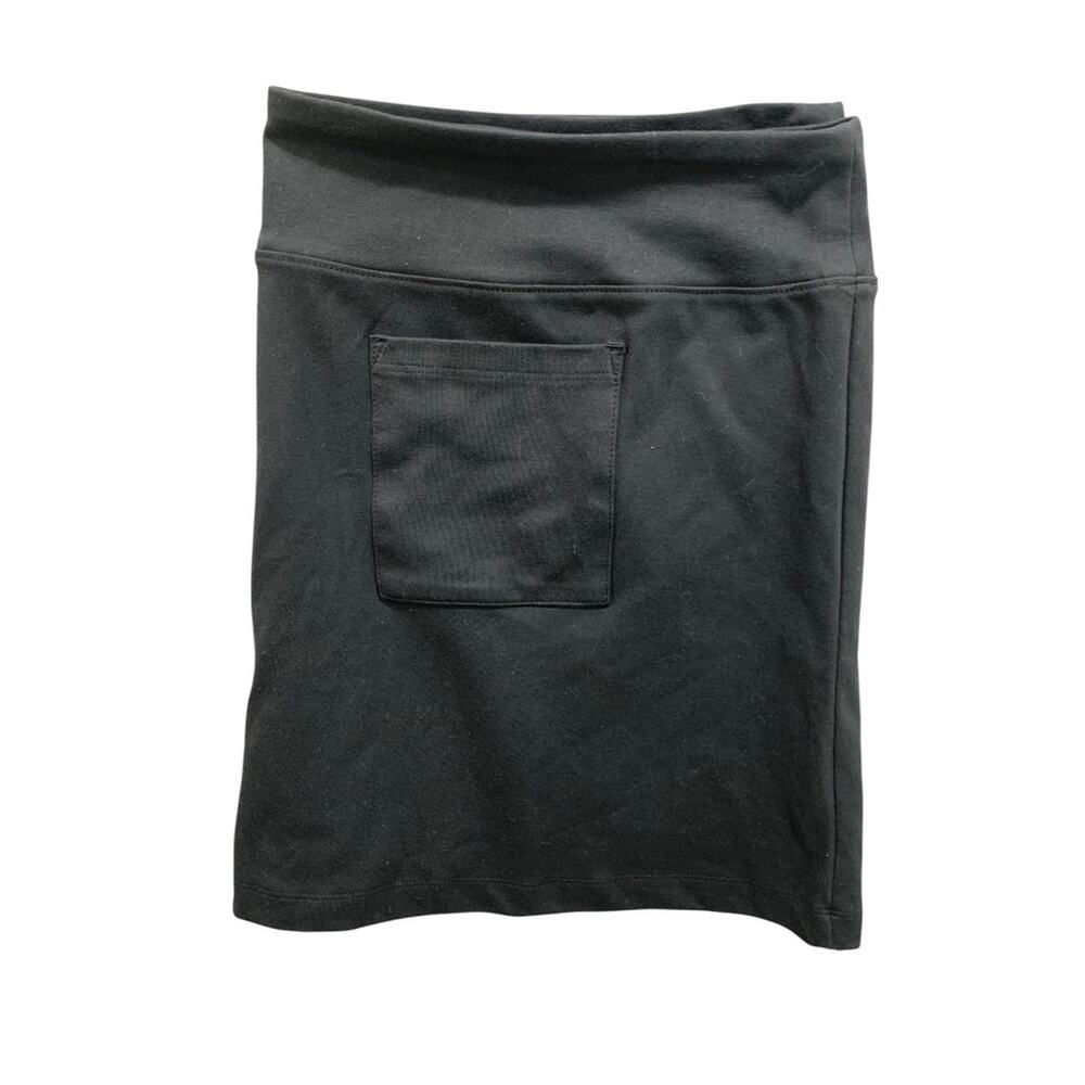 3X Coldwater Creek New Black Skort‎ Knit Skirt Shorts